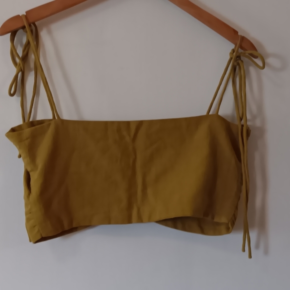 Mirah Maja Orchid tie top pistachio large - Picture 5 of 13